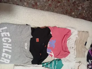 Lote 7 Camisetas Varias Marcas