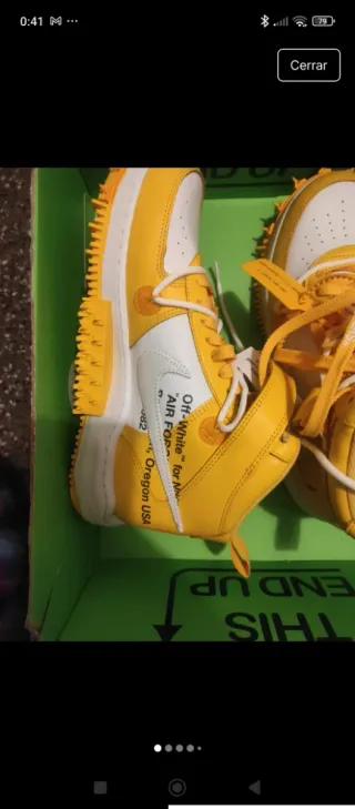 Nike Air Force 1 Off-White Amarillo Vinted jessy