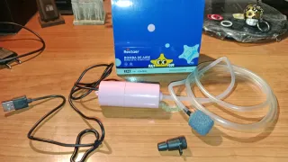 Luces led y bomba para acuarios