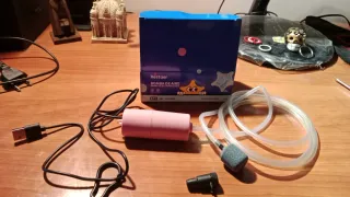 Luces led y bomba para acuarios