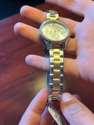 Reloj Fossil Mujer Dorado y Plateado