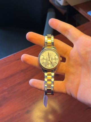 Reloj Fossil Mujer Dorado y Plateado