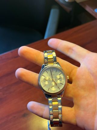 Reloj Fossil Mujer Dorado y Plateado