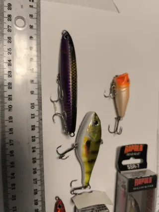 Señuelos de pesca spinning y casting