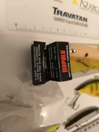 Señuelos de pesca spinning y casting