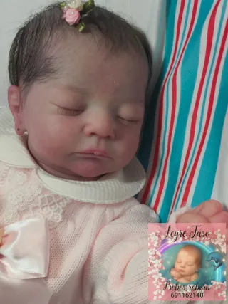 Bebé Reborn Pelo Injertado