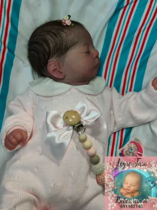 Bebé Reborn Pelo Injertado