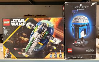 Pack LEGO Star Wars Jango Fett 75433 y 75408