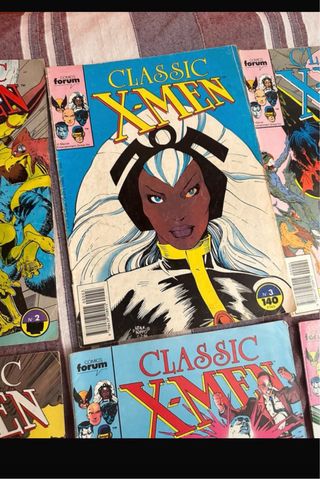 Lote Classic X-MEN Forum números 2 al 16 · Años 80