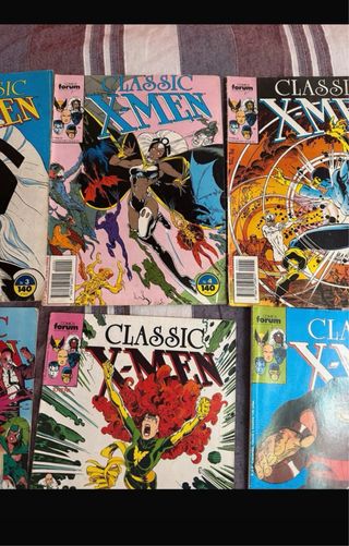 Lote Classic X-MEN Forum números 2 al 16 · Años 80