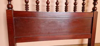 Cabecero de cama de madera 90