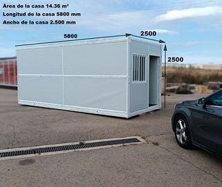 Casa, Módulo Plegable , Oficina 14 m2