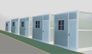 Casa, Módulo Plegable , Oficina 14 m2