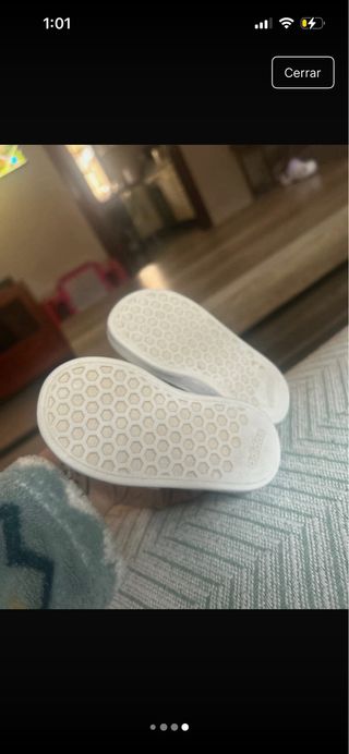 Zapatillas Adidas Bebé Velcro TALLA 20