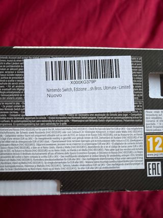 Nintendo Switch Ed. Limitada Super Smash Bros.