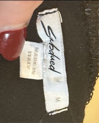 Vestido Subdued Negro Brillante