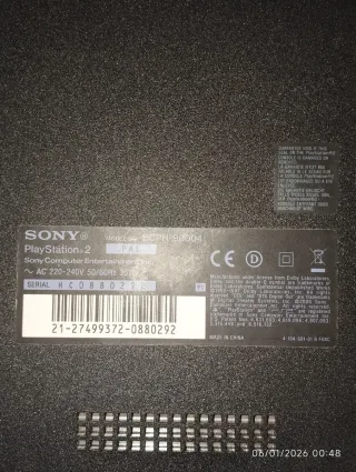 Consola PlayStation 2 Slim Negra