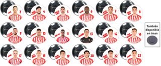 18 Chapas Sporting de Gijón 20-21