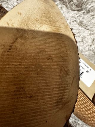 Bailarinas Guess Beige y Marrón