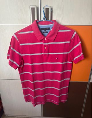 Polo Tommy Hilfiger Rayas L Slim Fit