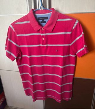 Polo Tommy Hilfiger Rayas L Slim Fit