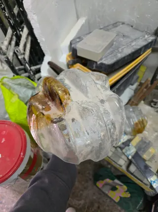 Applique vintage in cristallo Murano anni '60/'70