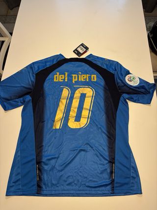 Camiseta Italia 2006 del piero Talla xl
