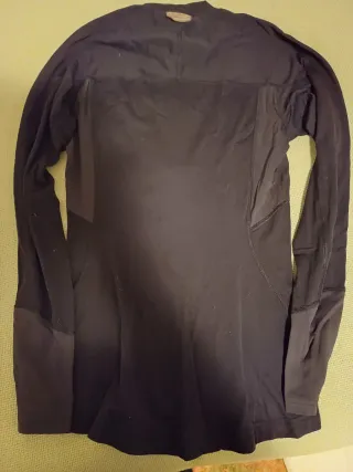 Camiseta Haglöfs 1ª Capa Mujer Negra