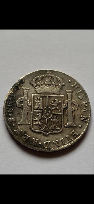 8 Reales 1783 (MBC-) Potosi Carlos III
