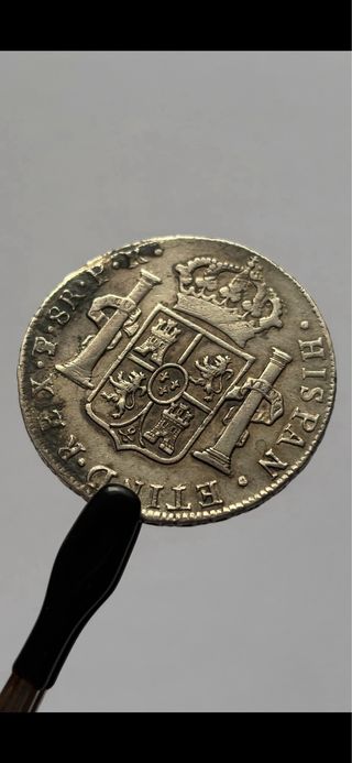 8 Reales 1783 (MBC-) Potosi Carlos III