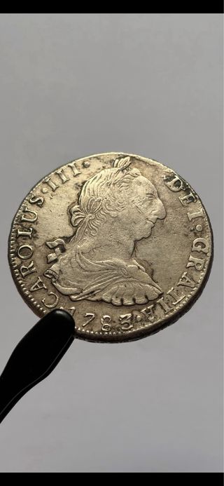 8 Reales 1783 (MBC-) Potosi Carlos III