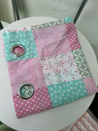 Colcha y cortinas a juego