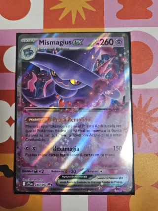 Carta Pokémon Mismagius EX