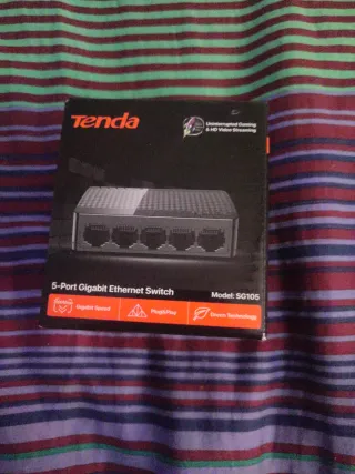 Switch Tenda SG105 5 Puertos Gigabit