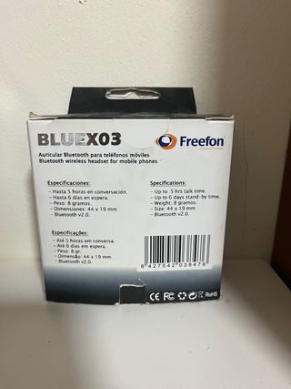Auricular Bluetooth Freefon BLUEX03 Negro