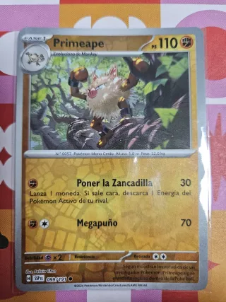 Carta Pokémon Primeape Reverse Holo