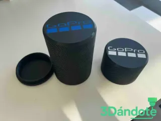 Funda Rígida GoPro, Baterías y SD