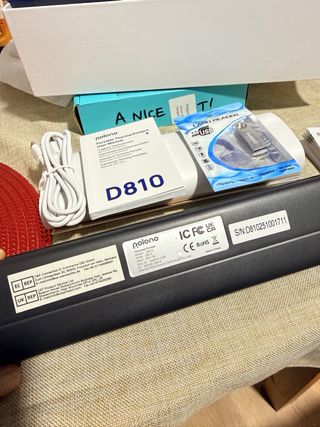 Impresora Portátil Polono Gris