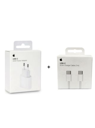 Apple Cargador USB-C 20W y Cable 60W