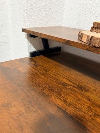 Escritorio y mesa de noche De madera y hierro