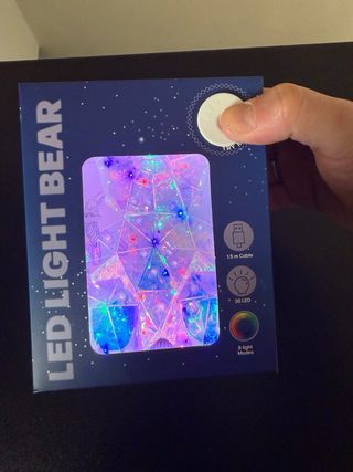 Orsetto LED Magico 8 Modalità di luce