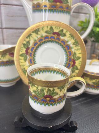 Juego de café BIDASOA porcelana