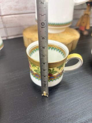 Juego de café BIDASOA porcelana