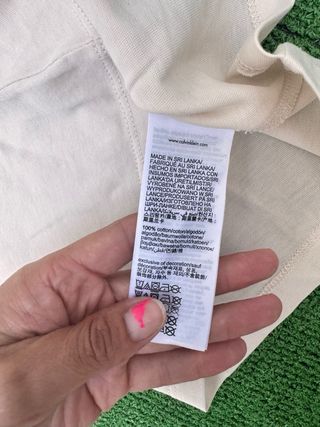 Camiseta Calvin Klein Jeans Beige Talla XS