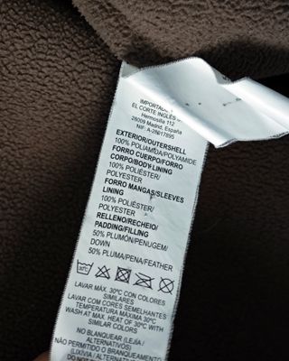 PLUMIFERO NEGRO PLUMON EASY WEAR TALLA S