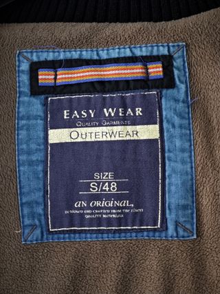 PLUMIFERO NEGRO PLUMON EASY WEAR TALLA S