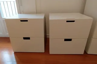 Cajonera IKEA Snåstad Blanca (2 UDS DISPONIBLES)