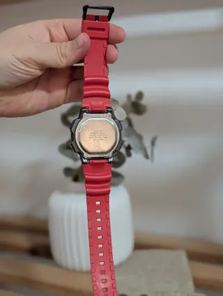 Casio AE-1000W Reloj Deportivo Rojo