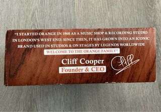 Preamplificador Guitarra Acústica Naranja