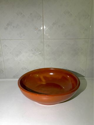 Set Terracotta Ciotole e Piatti Marroni Arancio